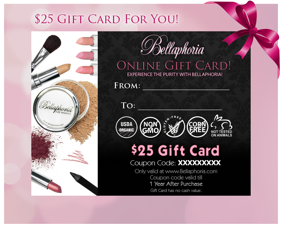 $25 Bellaphoria Gift Card